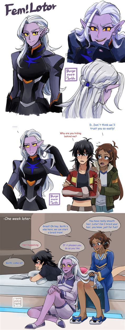 Genderbend Lotor by Buryooooo Form Voltron, Voltron Ships, Voltron ...