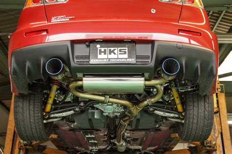 HKS Super Turbo Muffler Exhaust Mitsubishi Lancer Evo X - Part-Box