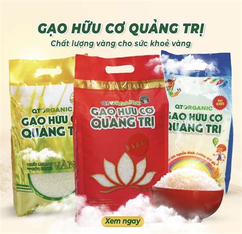 Gạo hữu cơ Quảng Trị