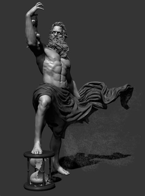 ArtStation - Cronus, Daniele Danko Angelozzi | Ancient greek sculpture ...