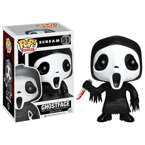 GhostFace Scream №51 Horror Movie Funko POP! Action Figure Vinyl PVC Minifigure Toy