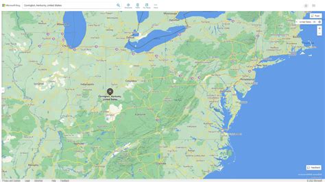 Covington Kentucky Map - United States