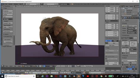 Elephant Rigged 3D Model - TurboSquid 1306761