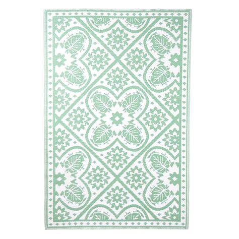 Rectangular Garden Carpet, Reversible - Green/White - Esschert Design USA