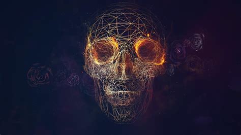 Geometric Skull Wallpapers - Top Free Geometric Skull Backgrounds ...