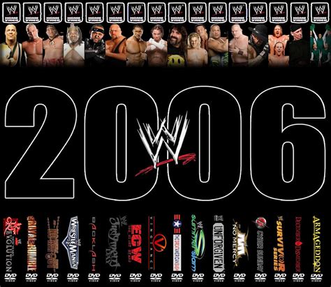 WWE DVD COLLECTION SPINE 2006 by FusionDesignings on DeviantArt