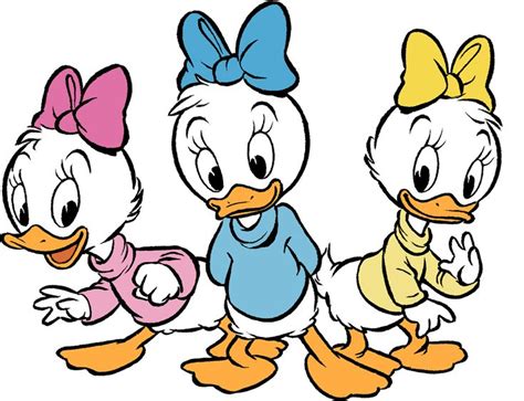 TIL April May and June Duck (Daisy Ducks nieces) have a different ...