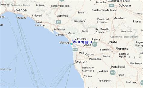 Viareggio Tide Station Location Guide