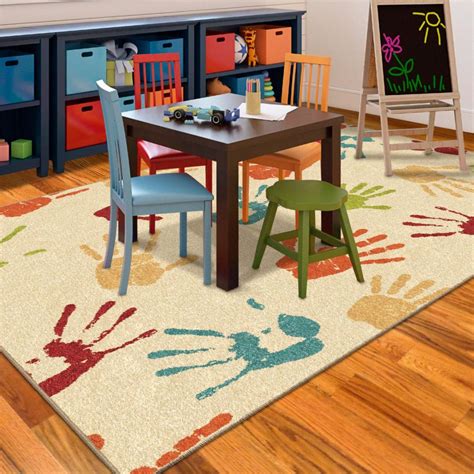 Amazing Colorful Playroom Rug Ideas | Ann Inspired