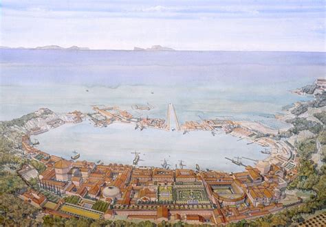 Baiae, Italy circa 100AD : papertowns