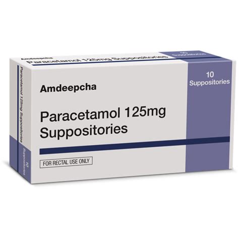 Paracetamol Suppositories | Typharm