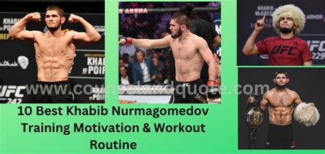 10 Best Khabib Nurmagomedov Training Motivation & Workout Routine