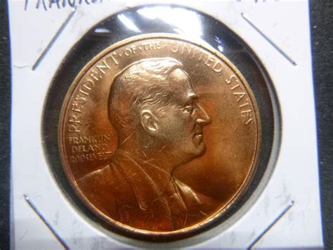 CALVIN COOLIDGE INAUGURATION PRESIDENT 1928 COMMEMORATIVE COPPER TOKEN ...