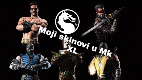 My Mortal kombat XL skins - YouTube