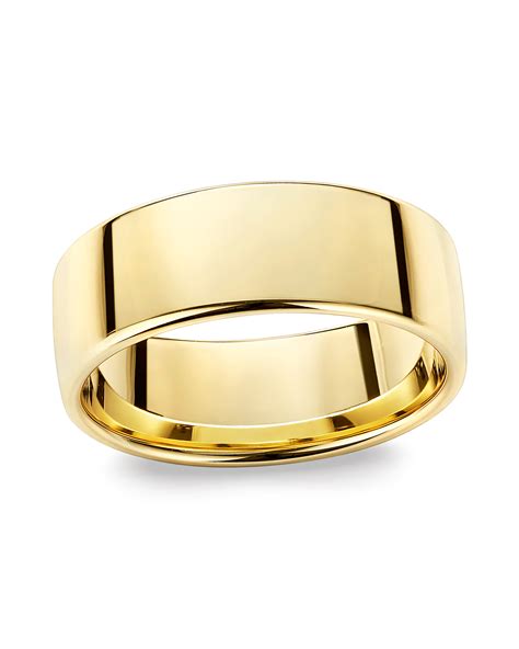 European Yellow Gold Wedding Band – Turgeon Raine