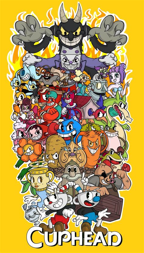 Bosses family cuphead