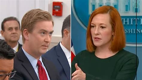 Jen Psaki and Peter Doocy Make Up Before the Breakup: 'Sorry to See You ...