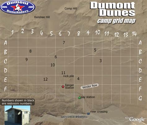 Dumont Dunes Maps