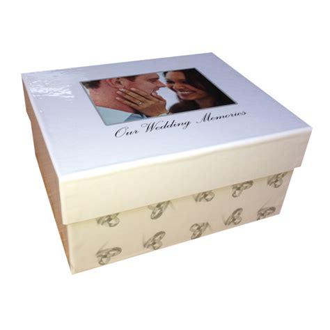 Box Medium - Wedding Memory Box - 02 - WGMB0006 - Kiss Chase Creations