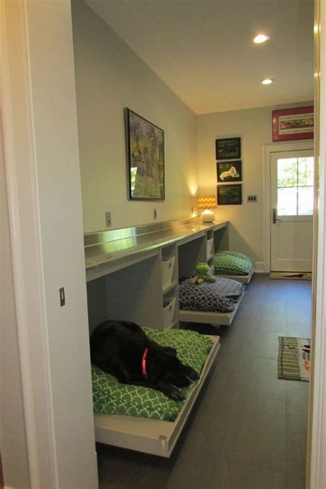 Great idea for the pups - Modern Design | Dog bedroom, Dog rooms, Dog room design