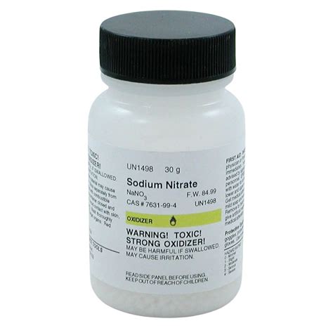 Sodium Nitrate for Sale, 30 g | Sodium Nitrate Powder - Granular