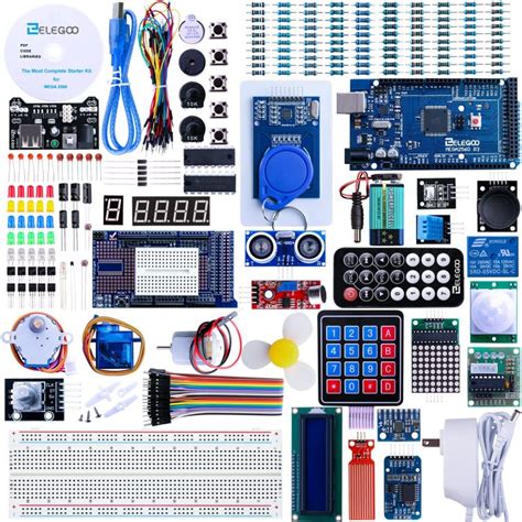 Kit Arduino Elegoo EL-KIT-008 MEGA Arduin UNO NANO Completo- Lapson México