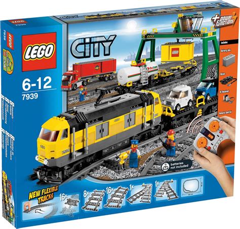 Amazon.com: LEGO City Cargo Train 7939 : Toys & Games