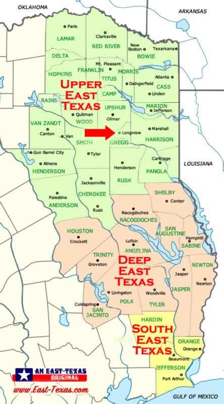 Longview Tx Zip Code Map