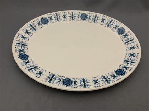 Johnson Brothers Engadine – 12,1/4″ Vintage Retro Oval Platter. | Replace Your Plates