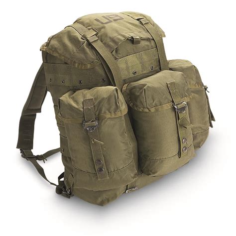 U s military surplus medium alice pack with shoulder straps no frame used – Artofit