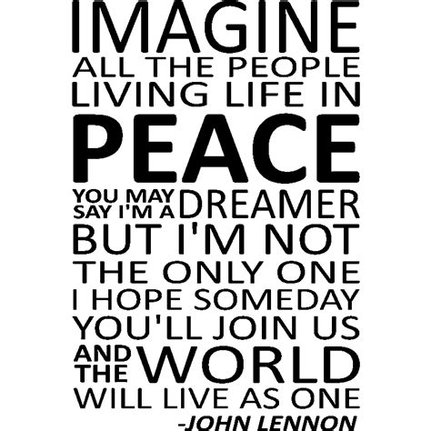Imagine John Lennon Quotes