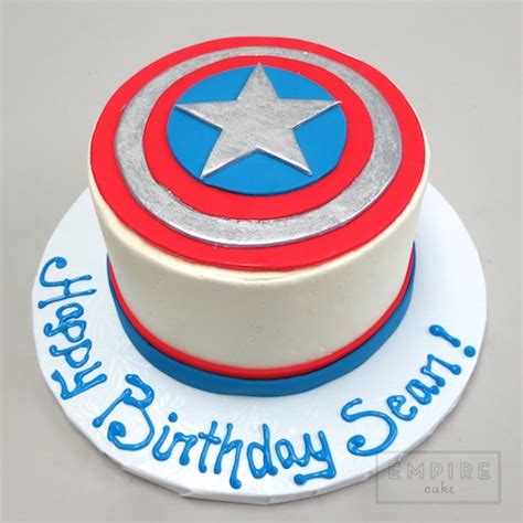 Captain America Shield - Empire Cake