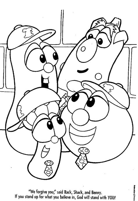 Veggie Tales Jonah Coloring Pages - Coloring Home