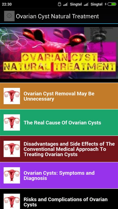 Ovarian Cyst Natural Treatment:Amazon.com.br:Appstore for Android