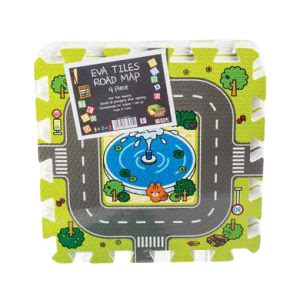 Edu Eva Road Map Puzzle Mat 9Pc - My Shop