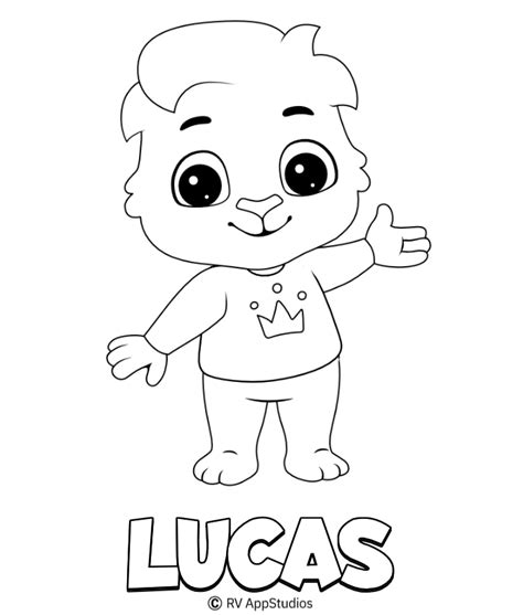 Lucas And Marcus Pages Coloring Pages