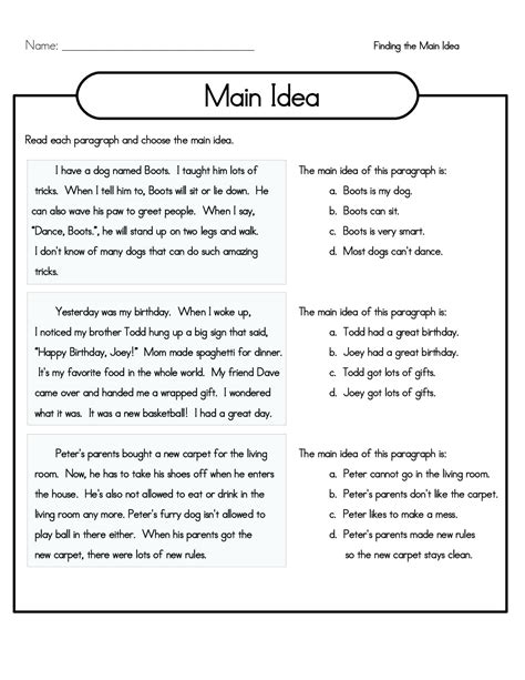 4th grade reading worksheets word lists and activities greatschools - free printable fourth ...