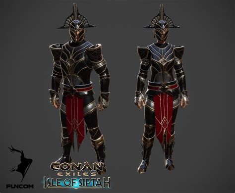 ArtStation - Conan Exiles: Isle of Siptah - Slaveforged Guardian armor, Rasmus Valand Fredriksen ...