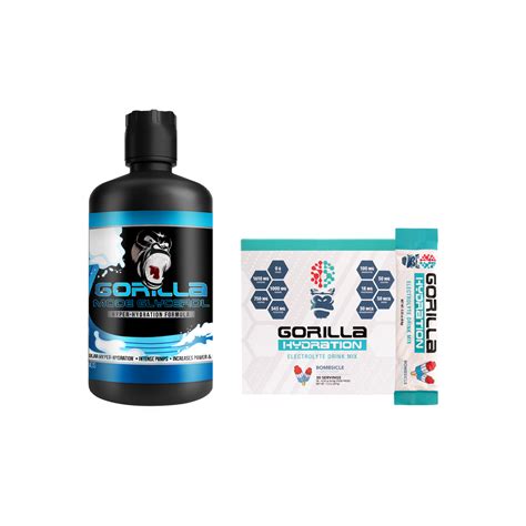 Liquid Glycerol + Gorilla Hydration – Gorilla Mind