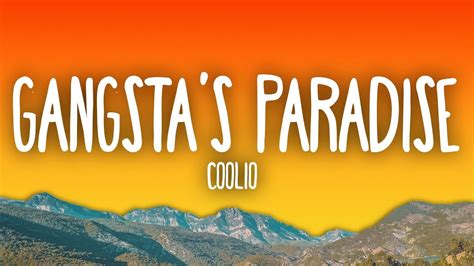 Coolio - Gangsta's Paradise (Lyrics) ft. L.V. - YouTube