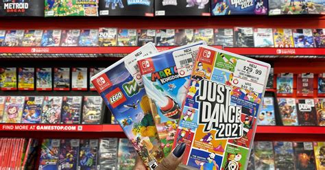 Nintendo Switch Games, as Low as $15 at GameStop