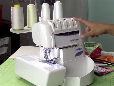 JUKI MO-1000 Serger- Video Review - Crafty Gemini