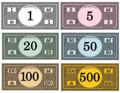 Where to print your own Monopoly money (With images) | Monopoly money, Board game party, Board ...