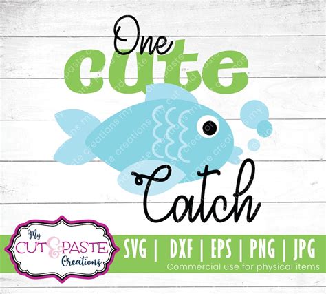 Baby SVG Cute Fish SVG Baby Fish SVG Baby Shower Gift Svg Fish Svg for Onesie New Baby Svg Files ...