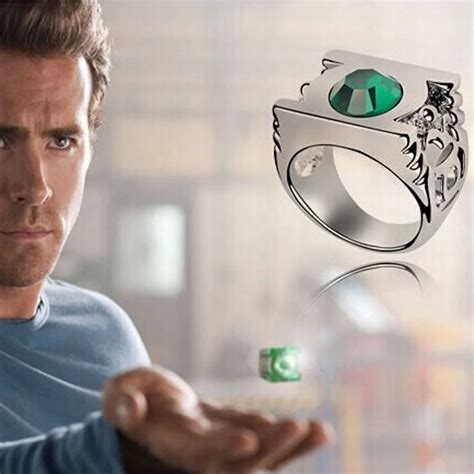 New GREEN LANTERN RING POWER US Size 7/8/9/10/11/12 cosplay Austrian ...