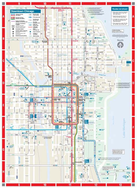 Printable Map Of Downtown Chicago Attractions | Printable Maps