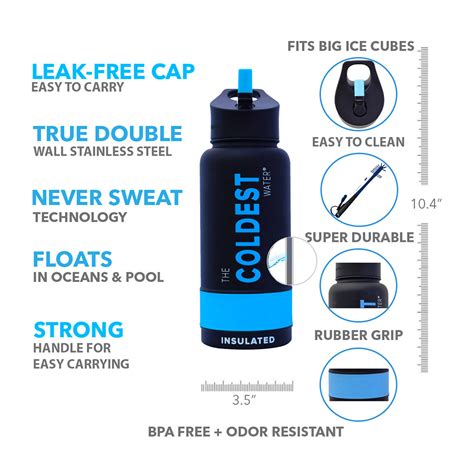 The Coldest Water // Sports Bottle 2.0 // 32 oz. - The Coldest Water ...