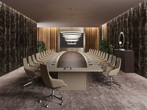 BESPOKE CONFERENCE TABLES 01 Meeting table By PROF | Meeting room design office, Meeting room ...