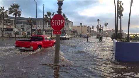 Flooding in Ocean Beach 1/6/2016 San Diego - YouTube