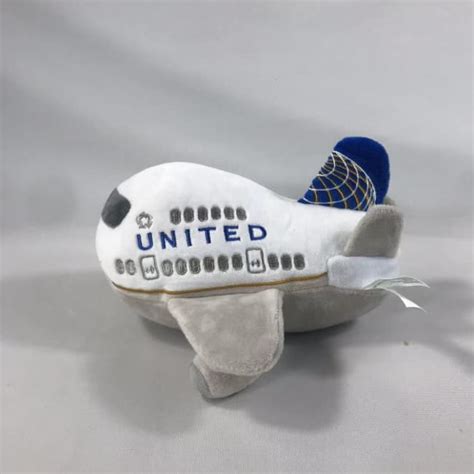 United Airlines Plane Plush Toy | Princess Dress World